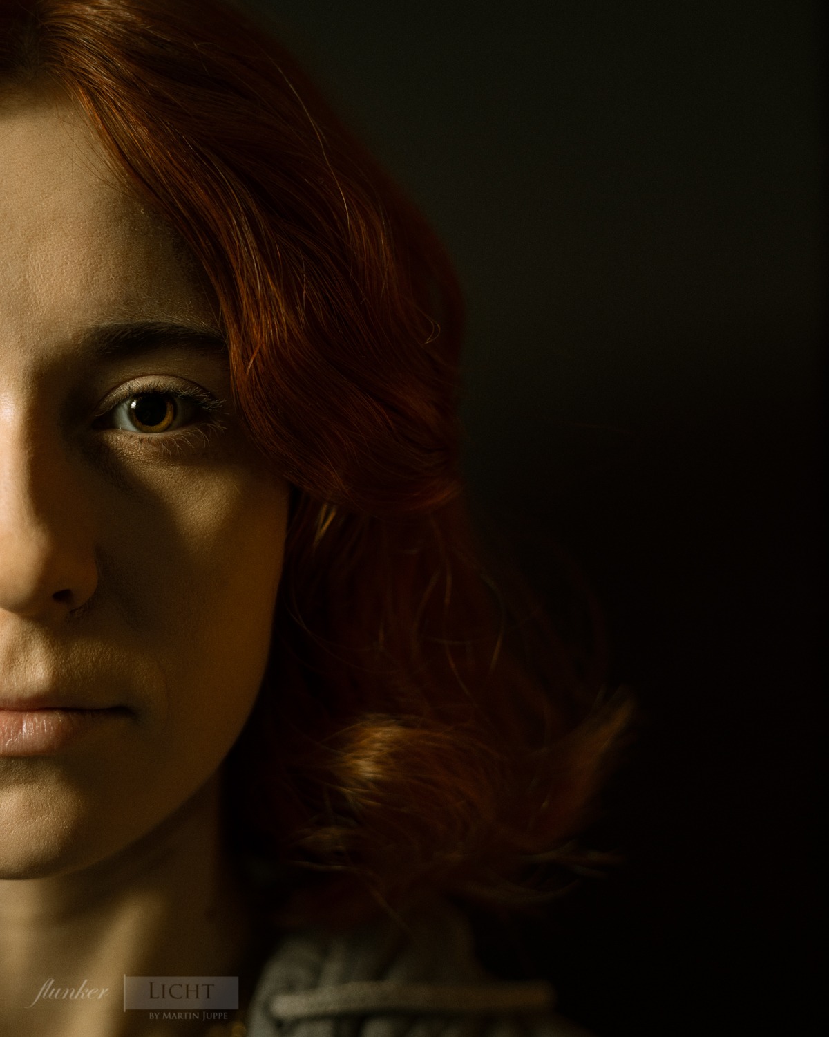 rembrandt licht portrait rote haare frau mädchen